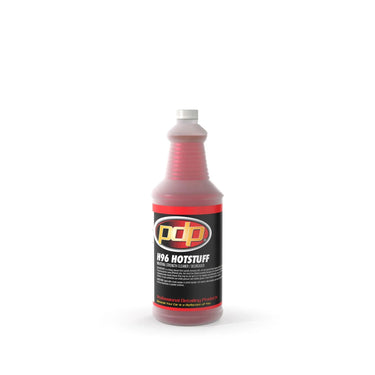 Bottle of PDP 996 Hotstuff on a white background