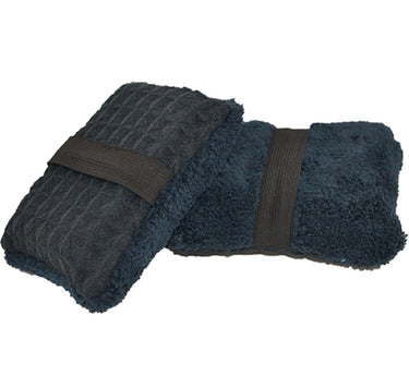 Microfiber Dual-Faced Wax Applicator with Hand Strap