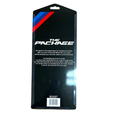 The Package Detail Brush and Swab Kit (5 piece set)