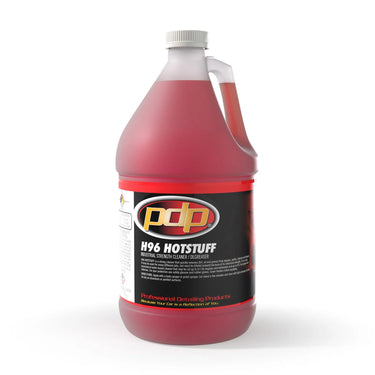 Gallon bottle of PDP H96 Hotstuff on a white background